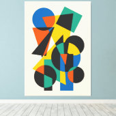 Toile Conception géométrique minimale (Insitu (Plancher de Bois))