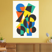 Toile Conception géométrique minimale (Insitu(Salon))