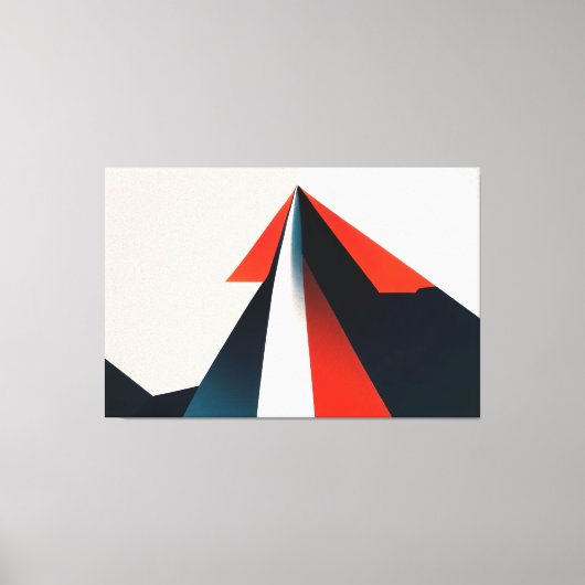 Toile Conception graphique minimale (Recto)