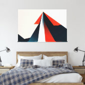 Toile Conception graphique minimale (Insitu(Chambre))