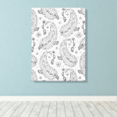 Toile Conception inspirée de Paisley 6 (Insitu (Plancher de Bois))