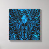 Toile Conception Motif polynésienne (Recto)