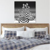 Toile Conception optique enveloppée de champignons (Insitu(Chambre))