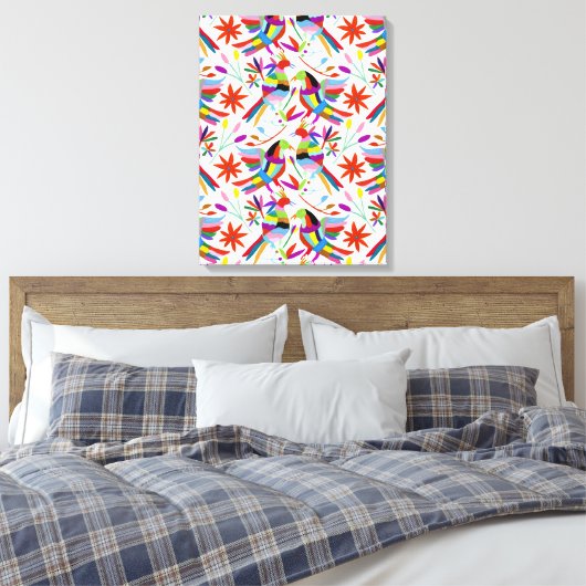 Toile Conception Otomi moderne III (Insitu(Chambre))