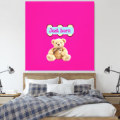 Toile Conception Ourson Design (Insitu(Chambre))