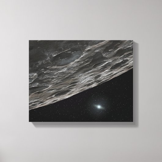 Toile Conception par l'artiste d'un objet Kuiper Belt (Recto)