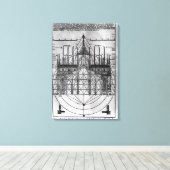 Toile Conception pour la cathédrale de Milan (Insitu (Plancher de Bois))