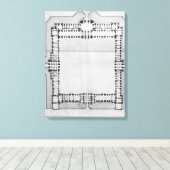 Toile Conception pour les bâtiments orientaux du Louvre (Insitu (Plancher de Bois))