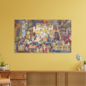 Toile Conception pour un fan, peut-être pour Madame de M (Insitu(Salon))