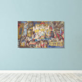 Toile Conception pour un fan, peut-être pour Madame de M (Insitu (Plancher de Bois))