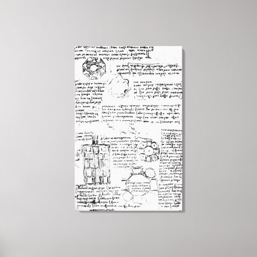 Toile Conception pour un palais et un parc (Recto)