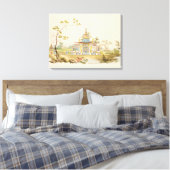 Toile Conception pour un temple chinois, vers 1810 (styl (Insitu(Chambre))