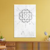 Toile Conception pour une poignée Capstan pliante, Fol. (Insitu(Salon))
