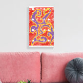 Toile conception tribale abstraite méchante (Insitu(Salon))