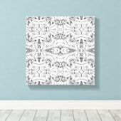Toile Conception tribale inspirée 6 (Insitu (Plancher de Bois))