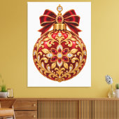 Toile Conceptions de décorations de Noël en bijoux de lu (Insitu(Salon))