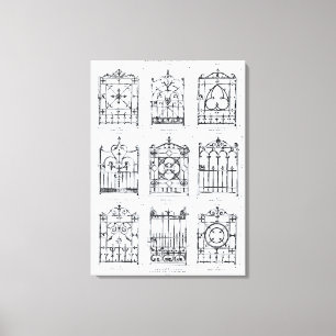 Toile Conceptions pour des balustrades de fonte, de