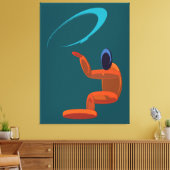 Toile Conceptual Abstract Cosmic Figure  (Insitu(Salon))