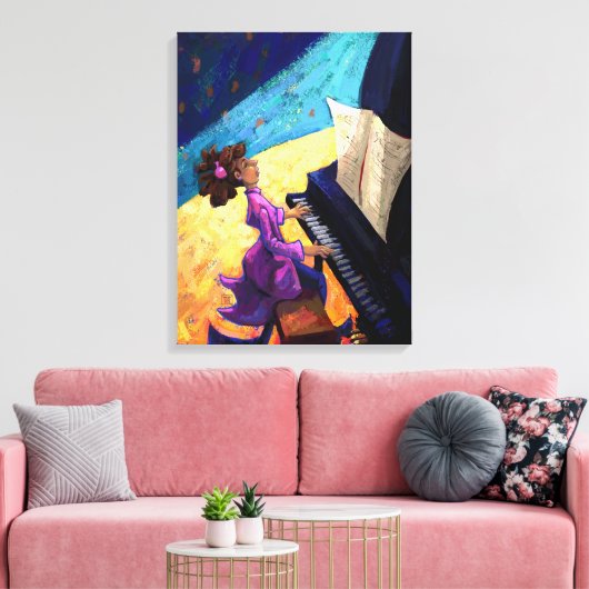Toile Concert de piano (Insitu(Salon))