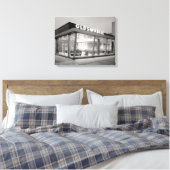 Toile Concessionnaire automobile du milieu du XXe siècle (Insitu(Chambre))