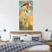 Toile Concessionnaires de transport par Alphonse Mucha ( (Insitu(Chambre))