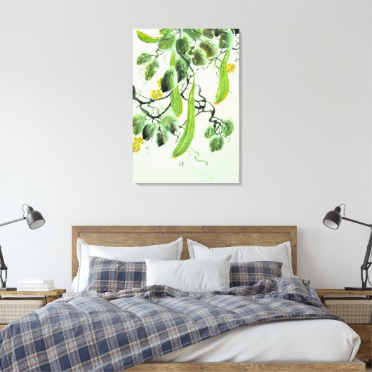 Toile Concombre chinois (Insitu(Chambre))