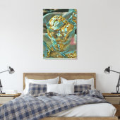Toile Cône crème glacée d'été (Insitu(Chambre))