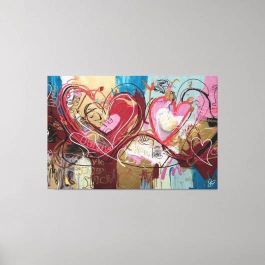 Toile Conexões Apaixonadas (Recto)