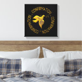 Toile Confirmation en or et Holy Spirit (Insitu(Chambre))