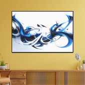 Toile Confluence de Blue Motion (Insitu(Salon))