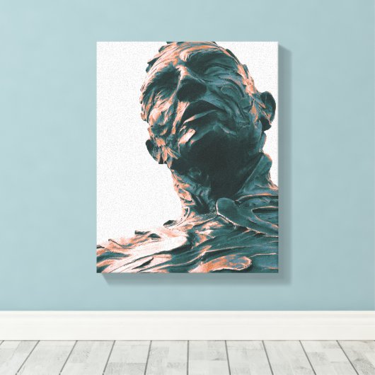 Toile Confluence de David Zahn (Insitu (Plancher de Bois))