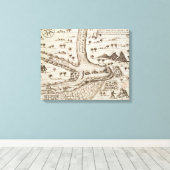 Toile Confluence du Niger (Insitu (Plancher de Bois))