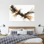 Toile Confluence in Umber (Insitu(Chambre))