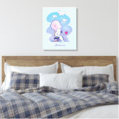 Toile Confort et sécurité | Charlie & Snoopy Hug (Insitu(Chambre))