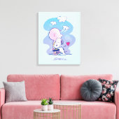 Toile Confort et sécurité | Charlie & Snoopy Hug (Insitu(Salon))