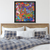 Toile Confusion par Squid Fear City (2.5) (Insitu(Chambre))