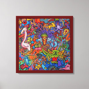 Toile Confusion Par Squid Fear City (2.5)