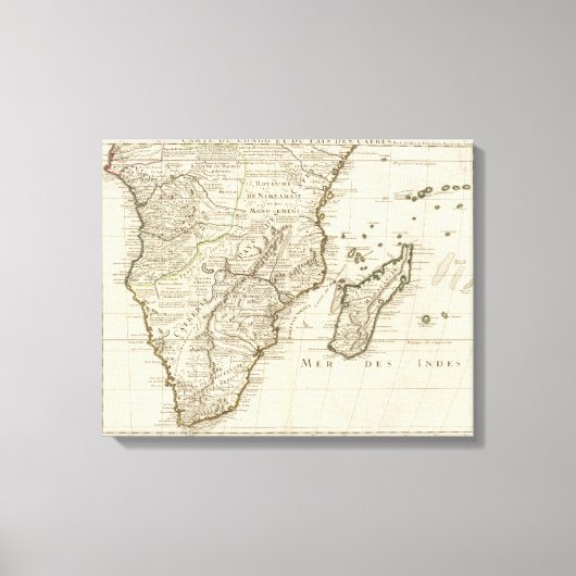 Toile Congo, Afrique (Recto)