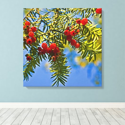 Toile Conifères (Insitu (Plancher de Bois))