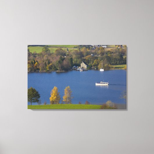 Toile Coniston Water, Lake District, Cumbria, Angleterre (Recto)