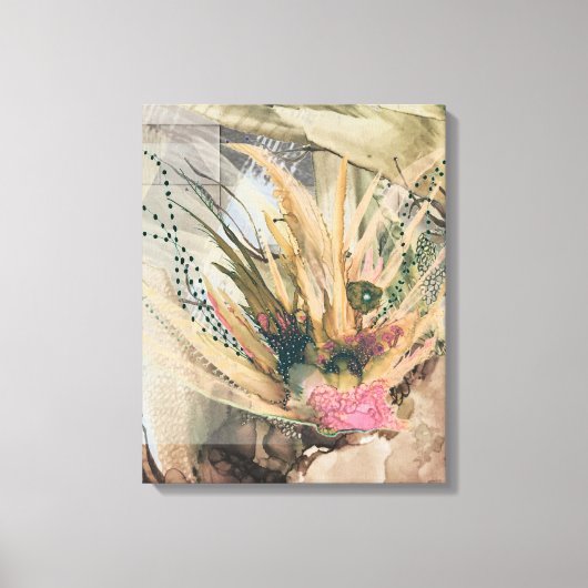 Toile Conk Shell Arrangement 16" x 20" (Recto)