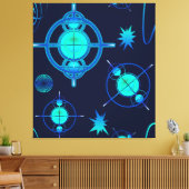 Toile Connected Minds Pattern (Insitu(Salon))