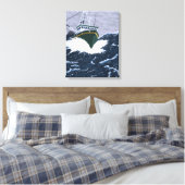 Toile ConnecticutCrab Pêche Bateau de pêche (Insitu(Chambre))