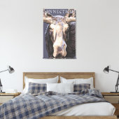 Toile ConnecticutMoose - Fermer (Insitu(Chambre))