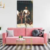 Toile Conquête (Chevalier médiéval victorieux) (Insitu(Salon))