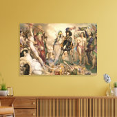 Toile Conquête du Mexique (Insitu(Salon))