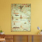 Toile Conquête du Mexique et du Pérou (Insitu(Salon))