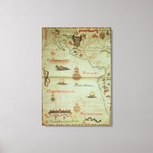 Toile Conquête du Mexique et du Pérou (Recto)