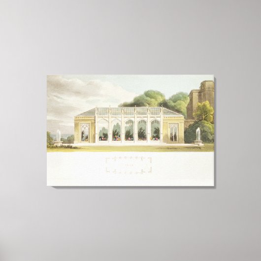 Toile Conservatoire gothique, 1832 (Recto)