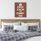 Toile Conserver le chocolat et blanc au calme (Insitu(Chambre))